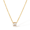 Clara Solitaire Zirconia Necklace